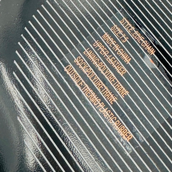 Rebecca Minkoff Edie Chain Strappy Black Heels Size 7.5 Leather Square Toe - Picture 7 of 11